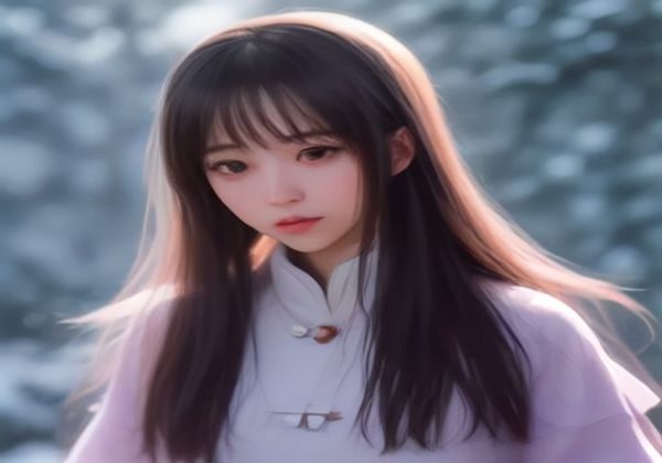 暗黑霓虹风格的内容研究场景，屏幕上显示绑架女生白丝堵嘴相关搜索数据可视化图表，蓝绿色霓虹光线映照在分析师工作台上，科技感十足